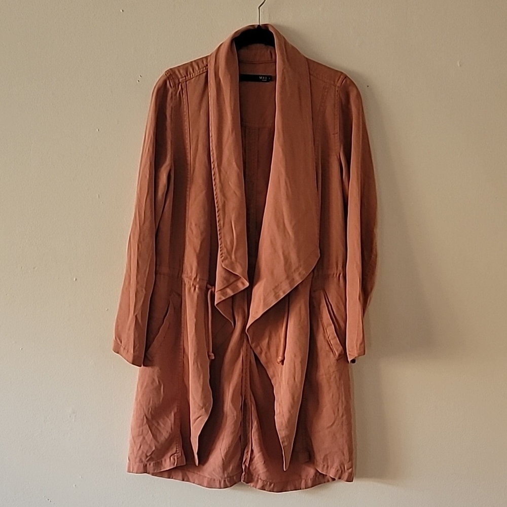 Max Jeans Long Jacket. Size XS.